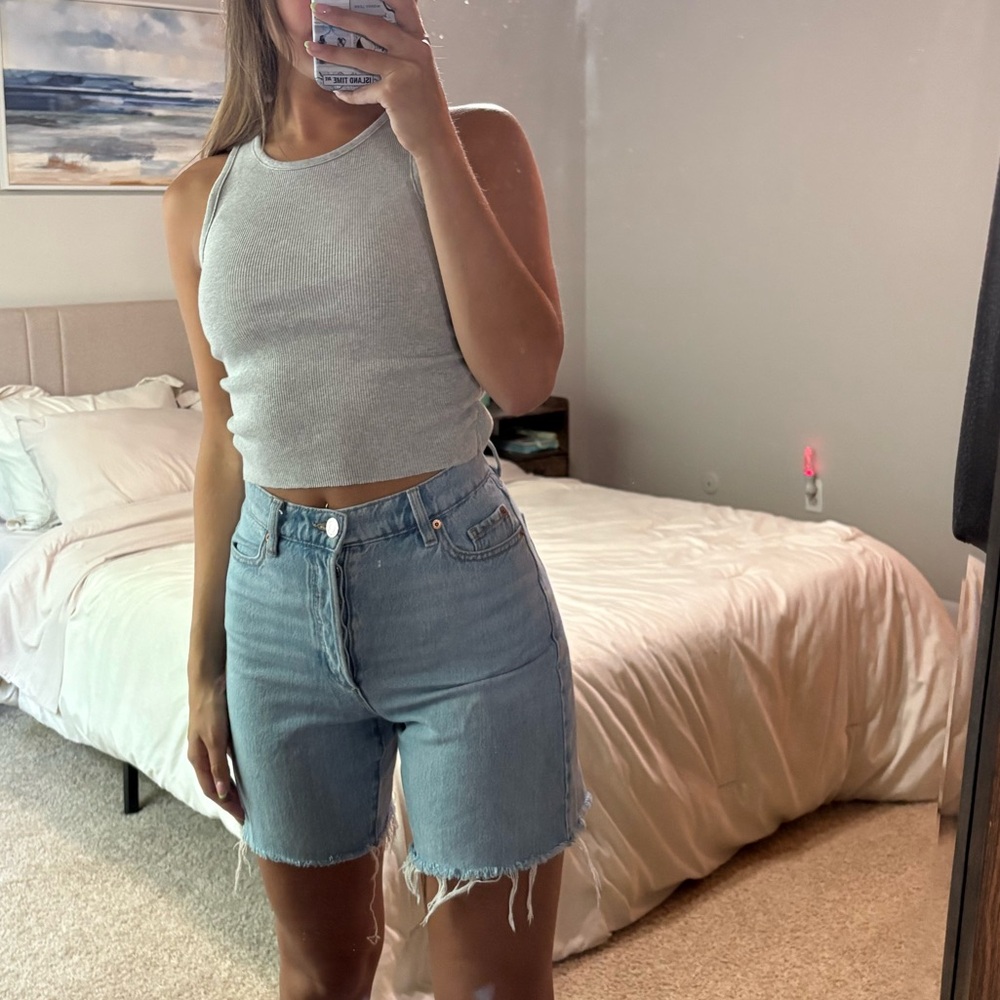 Garage Denim Shorts